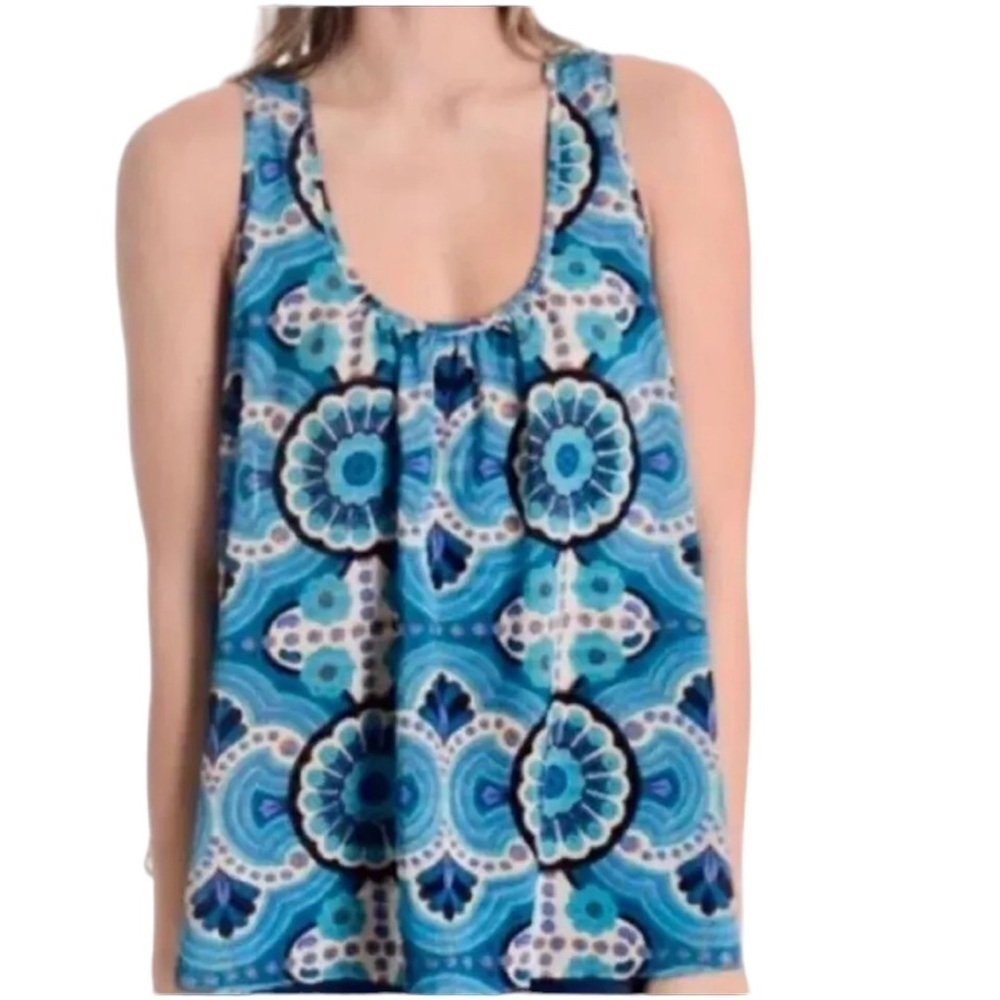 Anthropologie Meadow Rue Women’s Merlin Swing Colorful
Layered Tank Top